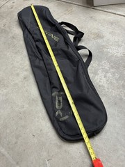 Dakine Black & Green Travel Airport TSA 56 Inch Carry Snowboard Bag 142 CM