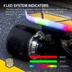 SwagTron Swagskate Ng-3 Electric Skateboard for Kids – Black/Yellow 63866-2