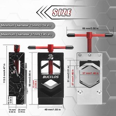 15-37mm Bicycle Steerer Cutting Guide Bike Fork Tube Cutting Saw Guide Bicycle