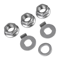 12mm Steel E-bike Hub Motor Nuts Safety Washer Front Or Rear Hub Motor