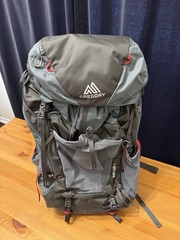 Gregory Paragon 48 Liter Backpack Medium/Large, Smoke grey. NWOT, Never Used!