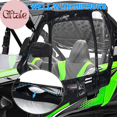 Soft Upper Doors for Kawasaki Teryx KRX 1000 2020 to 2026 Cab Enclosure