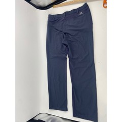 Adidas Golf Pants Mens 36×32 Navy Blue Flat Front Performance Stretch