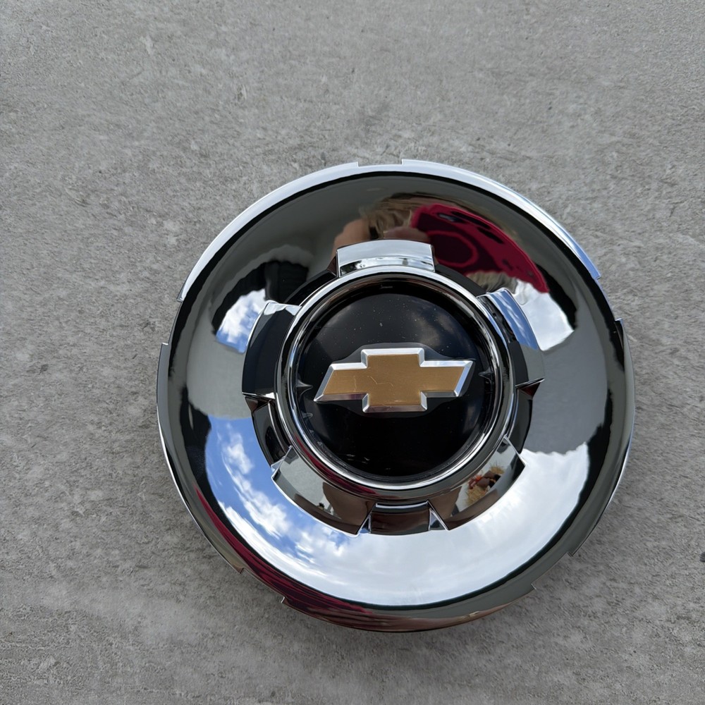 20 Inch OEM Chevy 6 Lug Chrome Plated Center Cap Hubcap Wheel Cover 2009-2014