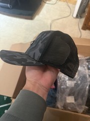 Titleist Golf Monterey Hat Mens L/XL Flex Band Black Camo Mesh Back Cap NEW