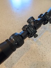 Vortex Copperhead 4x-12X x 44 scope + Vortex 1&Prime; rings — NEAR MINT