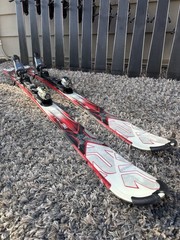 K2 AMP STRIKE Ski&rsquo;s w/ Fastrak 10 Bindings – GREAT CONDITION – TUNED – ALL SIZES