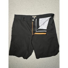 Peter Millar Shorts Men&rsquo;s 36 Black Wicking Performance Golf Casual Activewear