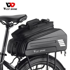 WEST BIKING Waterproof E-bike Battery Bike Pannier Hard Shell Bicycle Bag 10-20L
