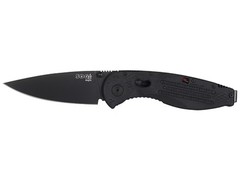 SOG Aegis Assisted Opening Pocket Knife 3.5&Prime; Drop Point Blade AUS-8 Stainless