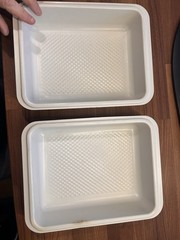 Coleman New NOS Cooler Tray Plastic Insert Ice Chest Food Steel Belted Camping