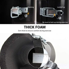 Anti Gravity Inversion Boots Heavy Duty 330lb Padded Ankle Fitness Hooks
