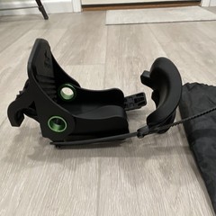 Monkey Feet Resistance Trainer. Adjustable Straps, Black/Green, Bag