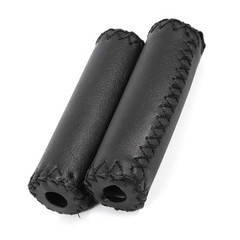 Bike Grip Leather Retro Shock-absorbing Vintage Artificial Leather New