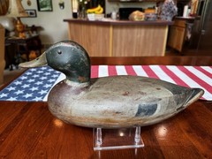 Illinois River Decoy by Glen (Judge) Cameron, Vintage and Rare. Original