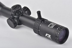 ADE 4-16X44 SFP Riflescope with 30mm Tube + Throw Leveler + Scope Mounting Rings