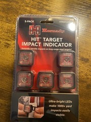 Hornady HIT Target Impact Indicator 5-Pack Reusable Steel Target Impact Lights