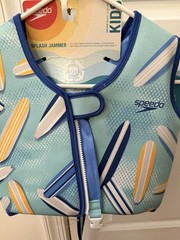 Speedo Child Life Jacket. Kid’s Weight 33-55 Pounds Coast Guard Approved