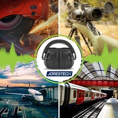 Ear Muffs Hearing Foldable Noise Reduction Protection Gun Shooting Range US