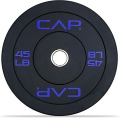 45lbs Rubber Olympic Bumper Plate for Enhanced Weight Training Efficiency