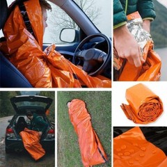 1-8 Pack Emergency Sleeping Bags Thermal Blanket Waterproof Outdoor Survival Bag