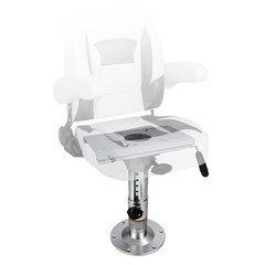 Adjustable Boat Seat Pedestal for Pontoon Captain Boat Seat Pedestal with Slide