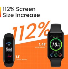 Amazfit Band 7 Smartwatch Fitness Actvity Tracker w/ Built-In Alexa – NEW SEALED