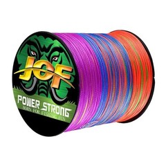 JOF 4 Strands Fishing Line 300/100M Braided PE Fishing Strong Fishing Line Multi