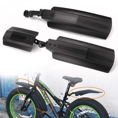 2PCS 20inch/26inch for Fat Tire Snow Bike Bicycle Front&Rear Mud Guard Fenders