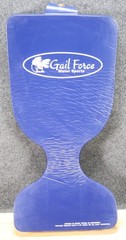 Gail Force Water Sports Thick Vinyl-Coated Saddle Float (Set of 2) Red & Blue