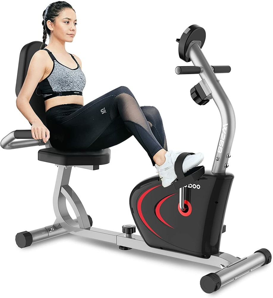 Recumbent Exercise Bike Fitness Stationary Bicycle Cardio Workout Indoor Cycling