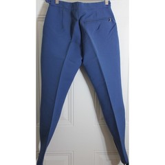 Vintage Bogner Five Olympics Blue Wool Stirrup Ski Pants Western Germany SZ 6-8