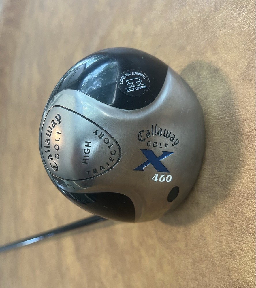 Callaway X 460 Fujikura Regular Flex 60g Low Torque Mid Kick 10 RH Driver Used