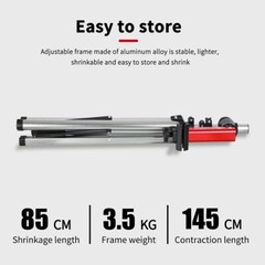 WEST BIKING Maintenance Bike Repair Stand Aluminum Bicycle Workstand Tool Tray