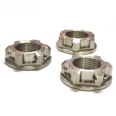 M18 M20 M22 M24x1.5mm Titanium Flange Nuts for Motorcycle Car
