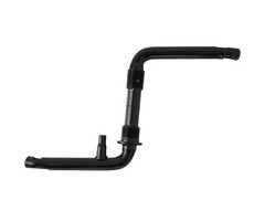 115MM GENUINE OG LOWRIDER BICYCLE STEEL ONE-PIECE CRANK IN BLACK
