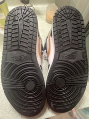 Nike Air Jordan 1 9 1/2 Mid SE Patent Black White Gold Men&rsquo;s Shoes 852-542-007