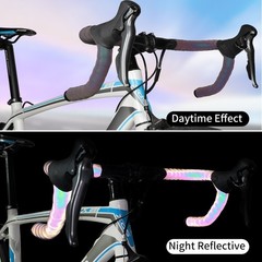 WEST BIKING Reflective Road Bike Bicycle Handlebar Tape Cycling Bar Tape Wrap