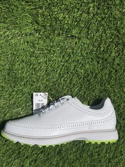 adidas Men’s White Modern Classic 80 Spikeless Golf Shoes ID4748 Size 8.5