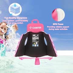 Kids Swim Vest for 20-70 Pounds Boys and Girls, Easy On/Off Zipper, Swimming …