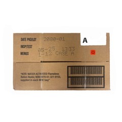 MRE U.S. Military Ready to Eat Meals INSP 2025 or Better – options 1,2,48 pack