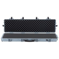 Uimoso Hard Rifle Case 50 in Gun Storage Case IP67 Waterproof & Dustproof Grey