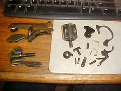 Vintage Unknown Top Break Revolver Parts