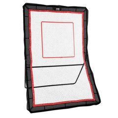 VEVOR 5/3/4×7/8/4ft Lacrosse Baseball Rebounder Softball Bounce Pinchback Net