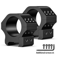 30mm Low/Medium/High Profile Scope Rings for Picatinny Bases Mount Heavy Duty US