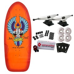 Dogtown Skateboard Complete Big Foot OG 70s Classic Orange/Red 11.788&Prime; x 30.824&Prime;