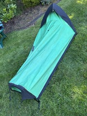 Black Diamond Hooped Bivy Tent Sack With Screen Camping Climbing Sack Green See