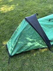 Black Diamond Hooped Bivy Tent Sack With Screen Camping Climbing Sack Green See