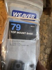 (1) weaver scope mount bases #47-89 (sold individually)