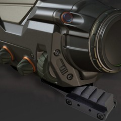 Tactical 8 Slots Picatinny Rail 3.5 inch Optics Riser Mount Red Dot Riser Mount
